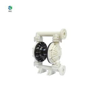 Pneumatic Double Diaphragm Pump High Speed Efficiency With PVDF