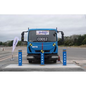 Manual Retractable Surface Mount Bollard with Key Lock