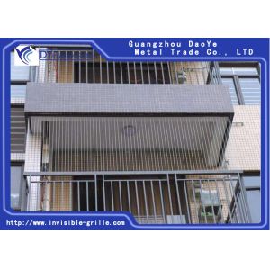 Residential 2.4KGS/Set 1.5mm Balcony Invisible Grille