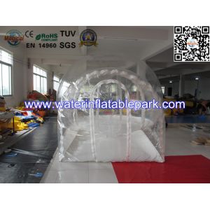Custom Printed Inflatable Bubble Tent , Waterppol Inflatable Spleeping Tent