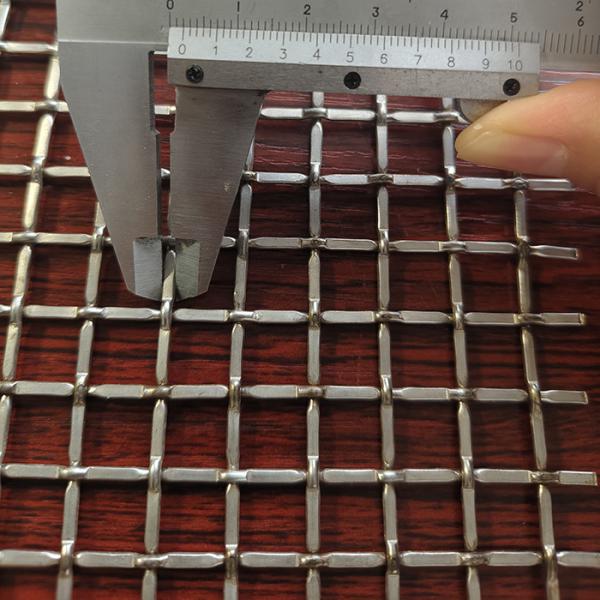 Metal Stainless Steel Decorative Architectural Wire Mesh Panels Facades Interior Wall