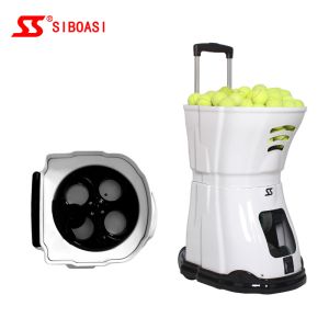 Quality Portable S3015 Lawn Tennis Practice Machine 150 Balls For Beginner for sale