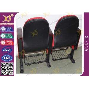 Fabric cover flame retardant auditorium theatre Chairs with tablet 580mm center