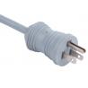 American Hospital Grade Plug Power Cord , Green Dot NEMA 5 15P 3 Prong Power Plug for sale