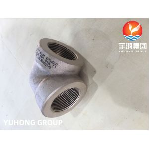 ASTM B151 C70600 Copper Nickel Forged Fittings 3000LB B16.11