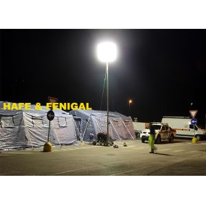 Mobile 1200W HMI Portable Inflatable Light Tower