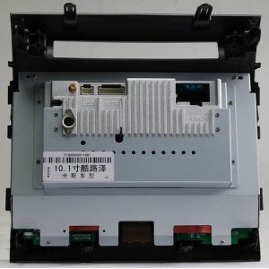 Ouchuangbo car radio digital screen 4 Core CPU for Toyota Land Cruiser 2010-2012