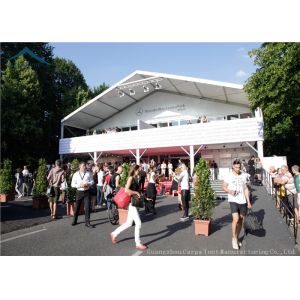 Water Resistant Aluminium Frame Tents Large Custom Event Canopy Green