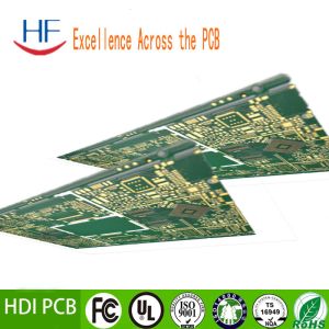 High Precision PCB Prototype Circuit Board Service 8 Layer Immersion Gold