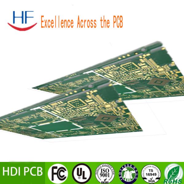 High Precision PCB Prototype Circuit Board Service 8 Layer Immersion Gold