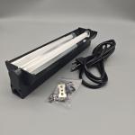 Aluminum Black T5 8W HO UVB Light Kit Ultimate Solution for Reptile Well-Being