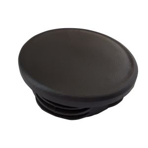 Quality 3.5 Inch 4 Inch Round Plastic Post Cap 50x50 Black for sale