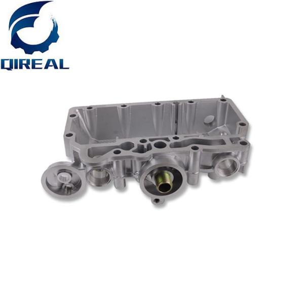 04254617 04506191 04283746 04292128 Excavator Engine Parts For EC240 EC290 Oil Cooler Front Cover