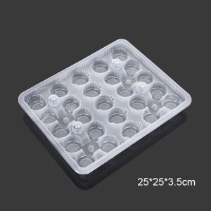 Small Partition Sectional 25cm Plastic Pastry Packaging