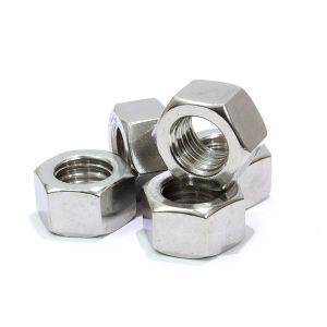 Plain Finish Fully Threaded Hex Head Countersunk Screw Bolt Nuts