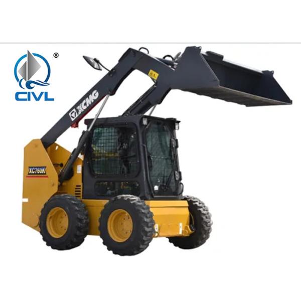 Buy New Wheel Skidsteer Loader Xc760K Chinese Mini-SkidSteer Loade at wholesale prices