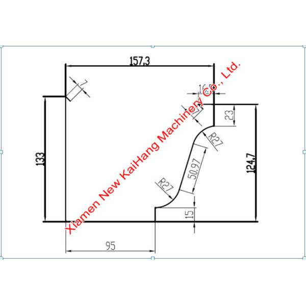 Water Gutter Roll Forming Machine , High Precision Seamless Gutter Machine