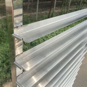 304 Stainless Steel Trolley Rack Polishing / Sandblasting Surface Treatment