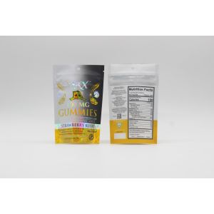 1g 3.5g 7g Mylar weed Bags Smell Proof Customized Thickness