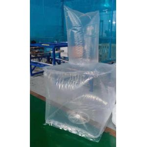 China 100 Micron 3000kg Bulk Bag Liner Dustproof Poly Woven Bags on sale