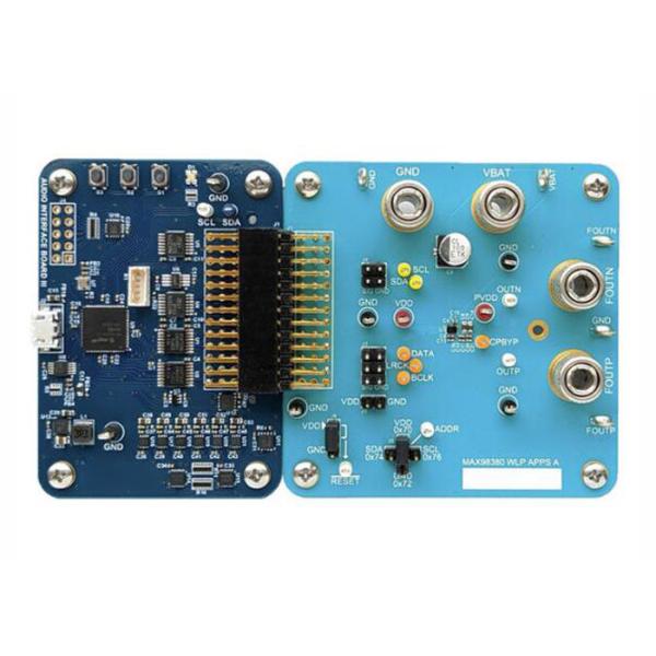 Buy MAX98380EVSYS Embedded Solutions MAX98380 Class D Audio Amplifier Evaluation Board at wholesale prices