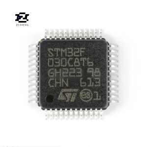 Quality STM32F030C8T6 LQFP48 IC Chip , 32 Bit MCU Microcontroller STM32F030 STM32F for sale