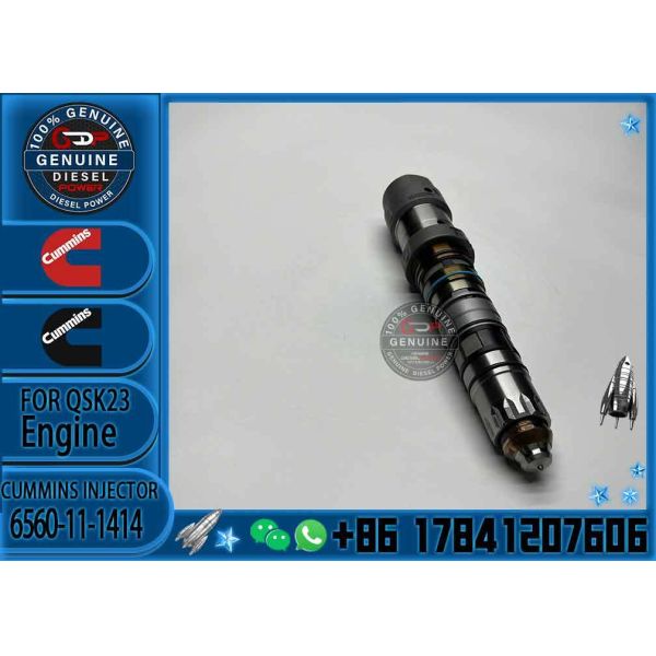 Excavator SA6D170 for Komatsu Diesel Engine Fuel Injector 6560-11-1414 6560111414 4088431 Construction Machinery Engines Part