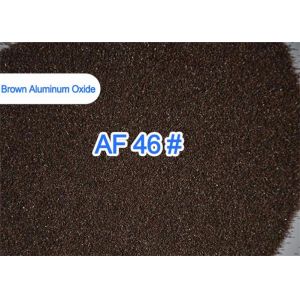 China Al2O3 95% Fused Aluminium Oxide , Sandblasting Brown Alumina Grit Blasting  on sale