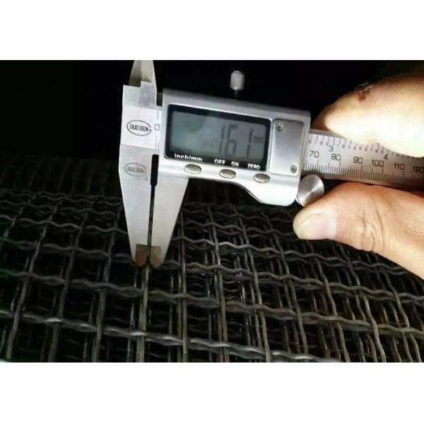 Stainless Steel Crimped Wire Mesh With 4 mm Wire Diameter With 1 . 5 m × 2 m Size