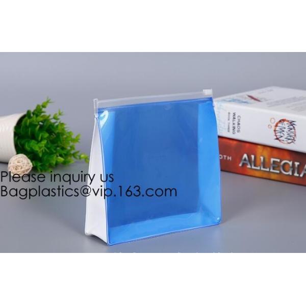 Buy Clear Eva Pvc Bag With Zipper Swimwear Packaging Bag,Holographic Trendy Cosmetic Pvc Bag Portable Travel Makeup Bag at wholesale prices