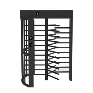 China Anti Corrosion Revolving Full Height Turnstile Door With Powder Coating on sale