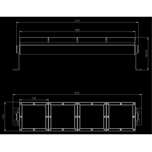 Anti Shock DC12V 9W LED Pir Floodlight