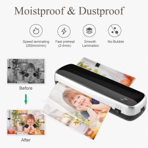 Photo Film cold hot 80-125mic Pouch Laminator Machine