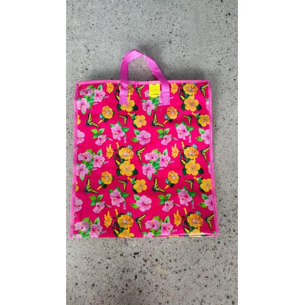 Buy Reusable Foldable Non Woven Bag with Zipper Closure Durable and Eco-Friendly at wholesale prices