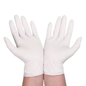 Personal Protective Medical Disposable Latex Gloves for examination