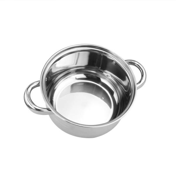 Wholesale Quality 12pcs Pots 410 Stainless Steel Cooking Cookware Set