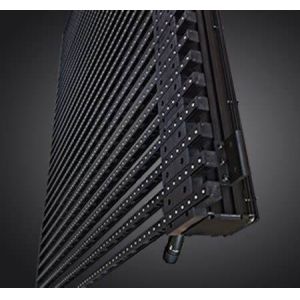 Outdoor Transparent Led Film Display Heavy Duty Customizable