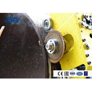 Automatic Climbing Cutting Beveling Machine 0RPM - 60RPM Cutter Speed