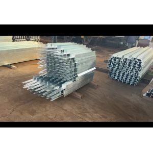 900-12000mm Surface Galvanized Steel I Beam Retaining Wall