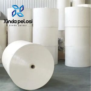 Custom Recycled PE White Kraft Packaging Paper Roll 305GSM 335GSM