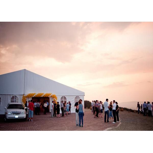 Aluminum Frame Material Outdoor Wedding Canopy Tent With Lining And Curtain