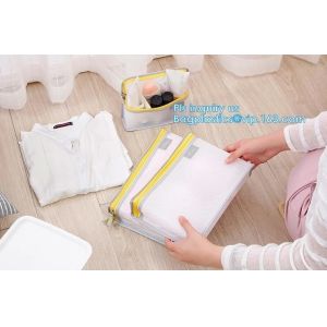 Nylon Mesh Makeup cosmetic Bag / small nylon mesh make up cosmetic bag, Travel