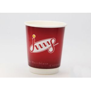 Custom Printed Disposable Coffee Paper Cups FDA Approved Paper Materials