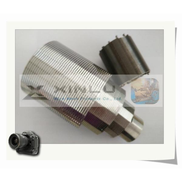 SS201 SS205 Wire Wrapped Screen V Shape Strainer Oil Well Screen