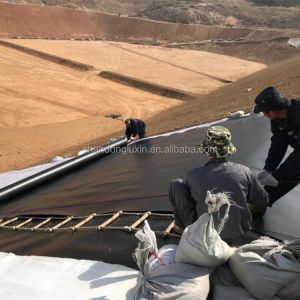 50m-100m Length 1.2mm HDPE Geomembrane for Fish Pond and Landfill 3D Model Design