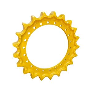 Yellow or Black Mitsubishi MS180-3 -8 Excavator Chain Sprocket with HRC52-58