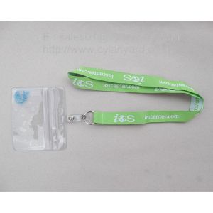 Personalized woven lanyard with swivel release buckle wholesale
