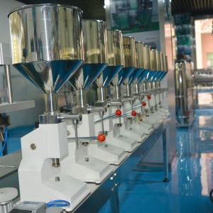 5-50ml Manual Lotion Filling Machine Stainless Steel 304 Material
