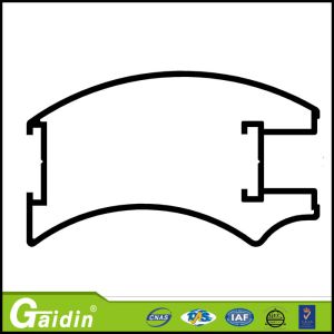 Quality anodized hotel 3000mm bedroom OEM project sliding door aluminum profiles for sale