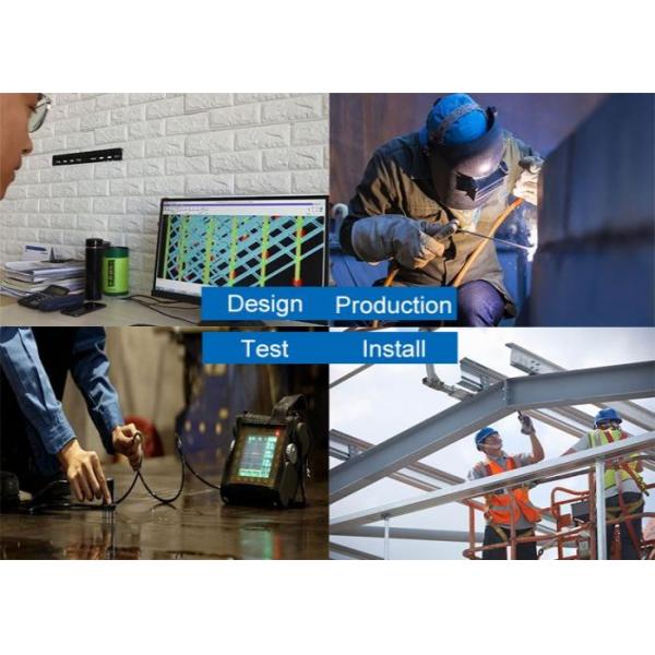 Factory prefabrication, on-site installation, light steel structure